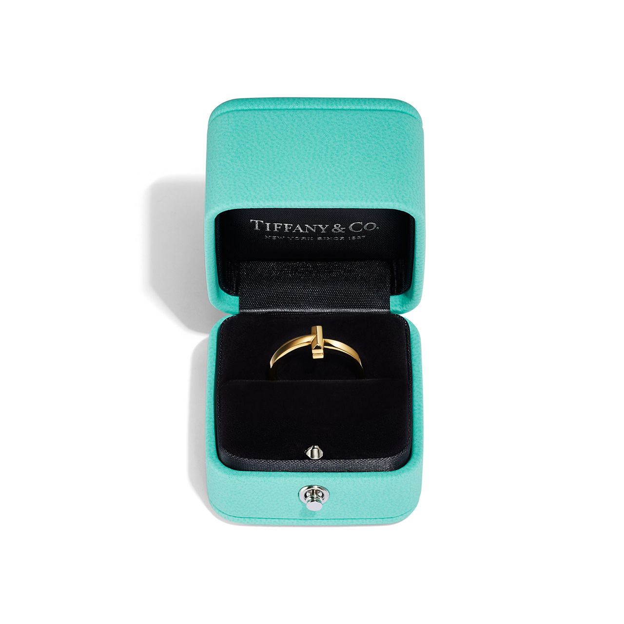 Tiffany T Bague T1 en or jaune 18 carats