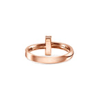 Tiffany T Bague T1 en or rose