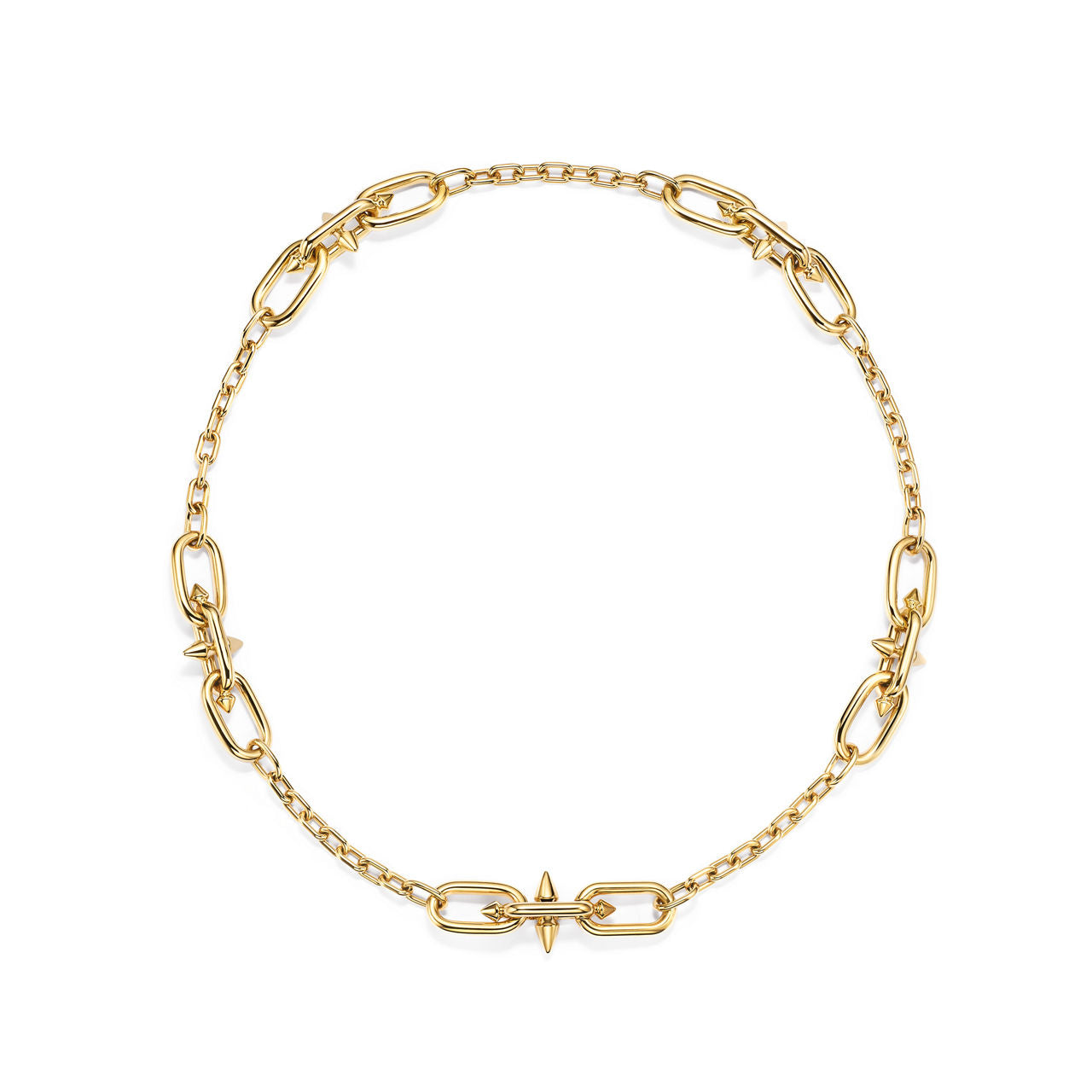 Collier parsemé de maillons Medium en or 18 carats