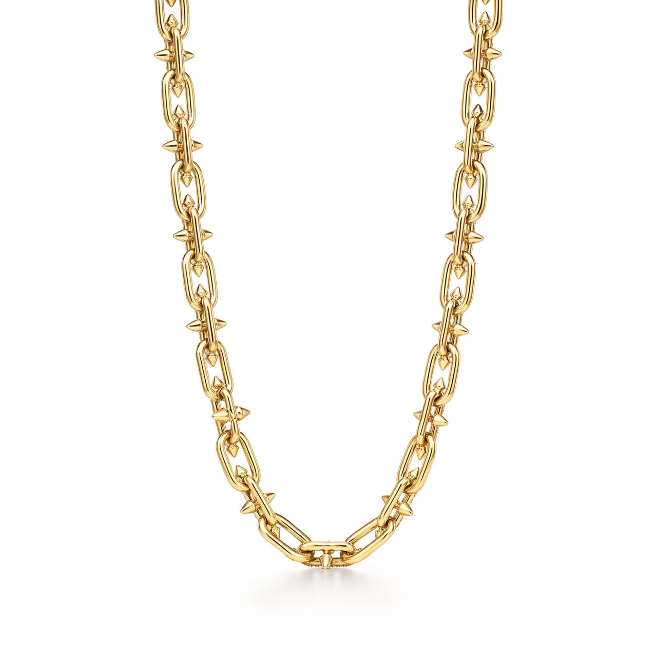 Collier en or jaune 18 carats et diamants