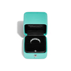 Tiffany T Bague True étroite en or blanc 18 carats