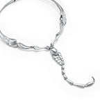 Collier Scorpion en argent 925 millièmes