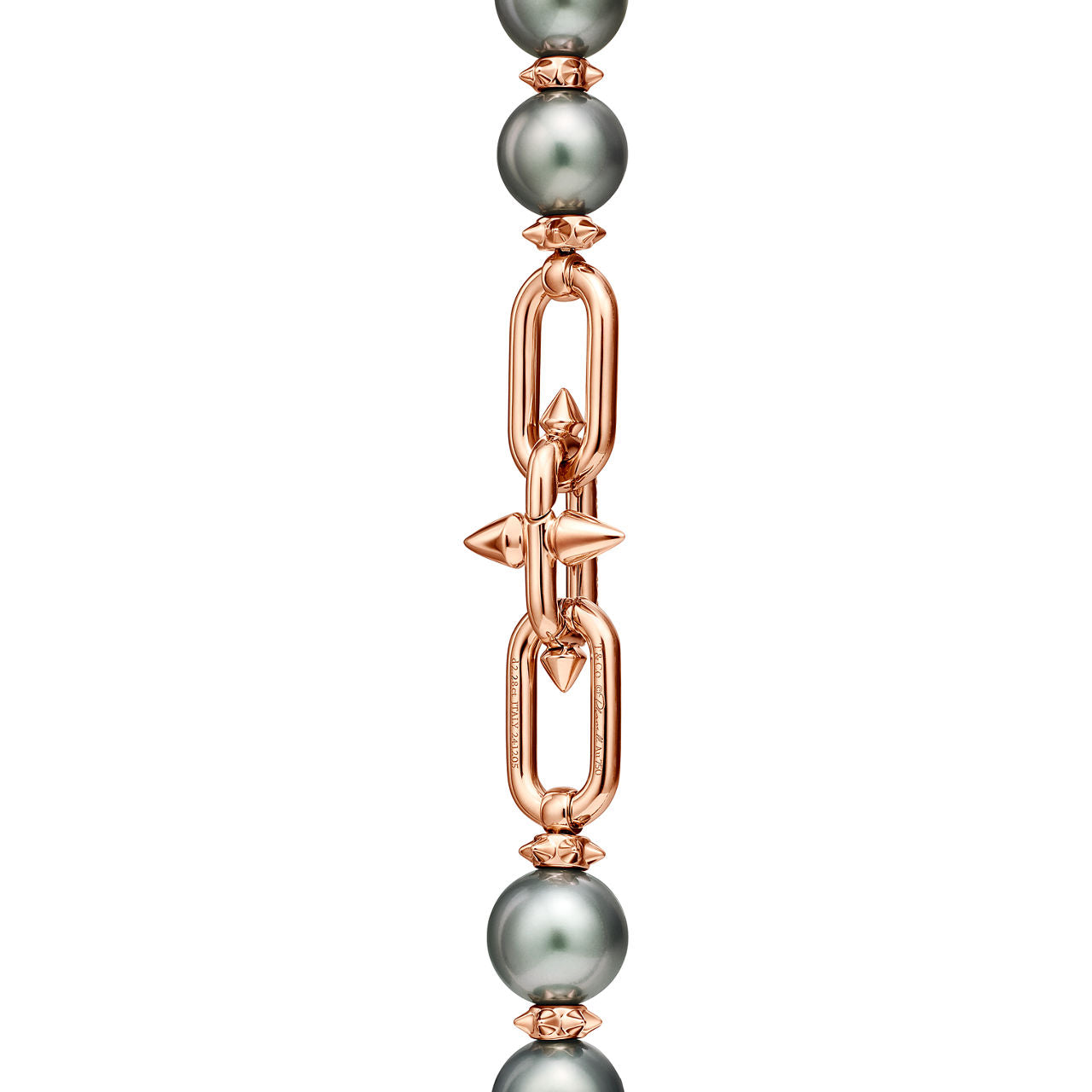 Collier Perles de Tahiti en or et diamants