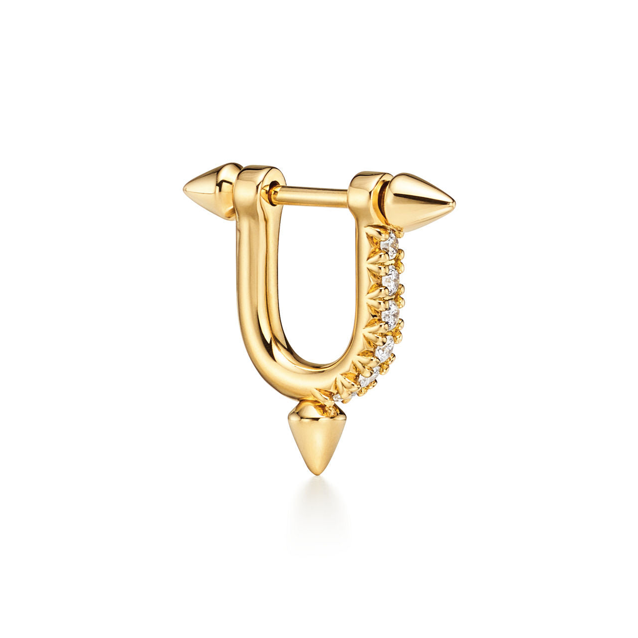 Boucles d’oreilles en or et diamants, Small
