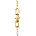 Collier parsemé de maillons Medium en or 18 carats