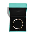 Collier Perles en or jaune et diamants