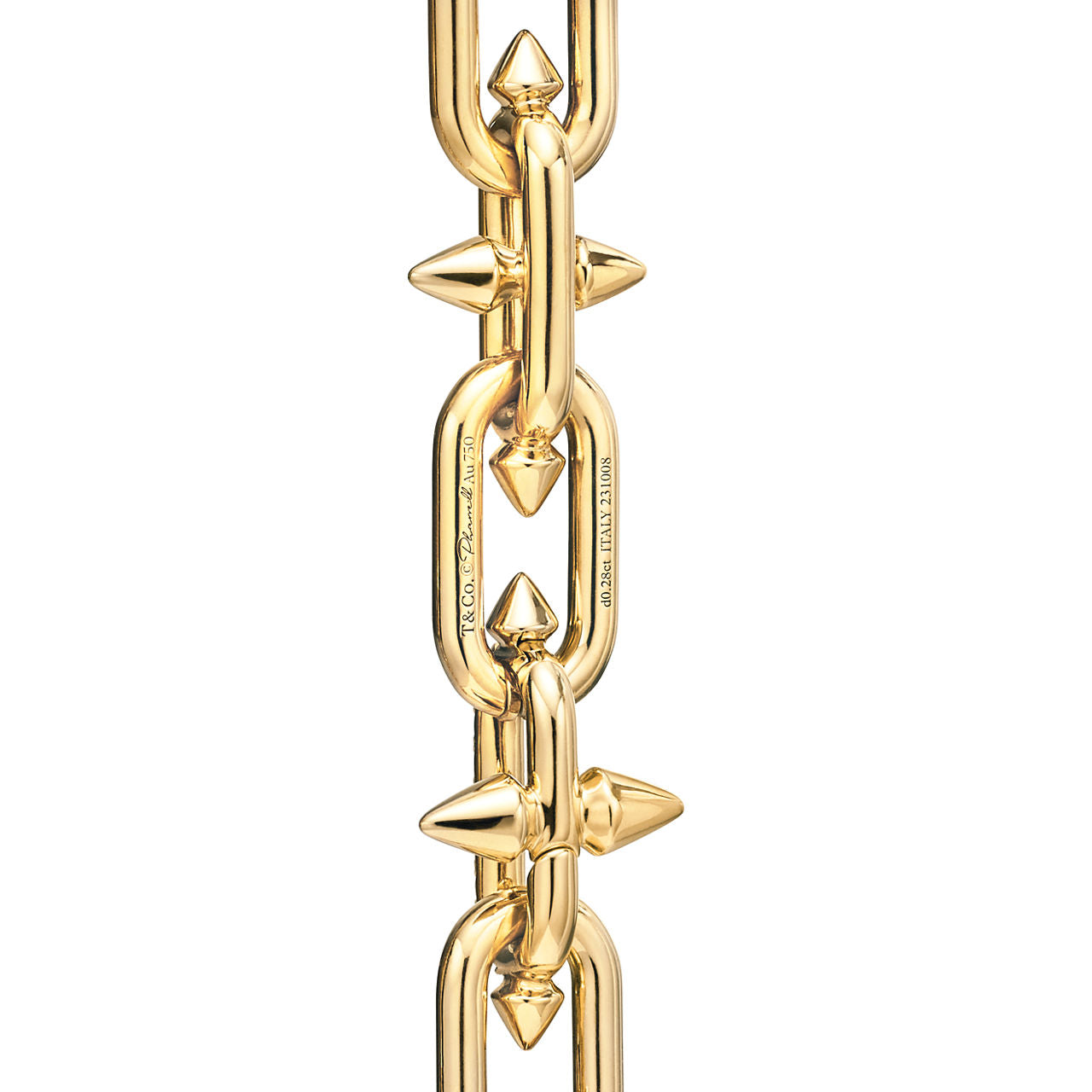 Collier à fermoir en or 18 carats et diamants