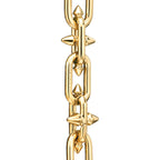 Collier en or jaune 18 carats et diamants