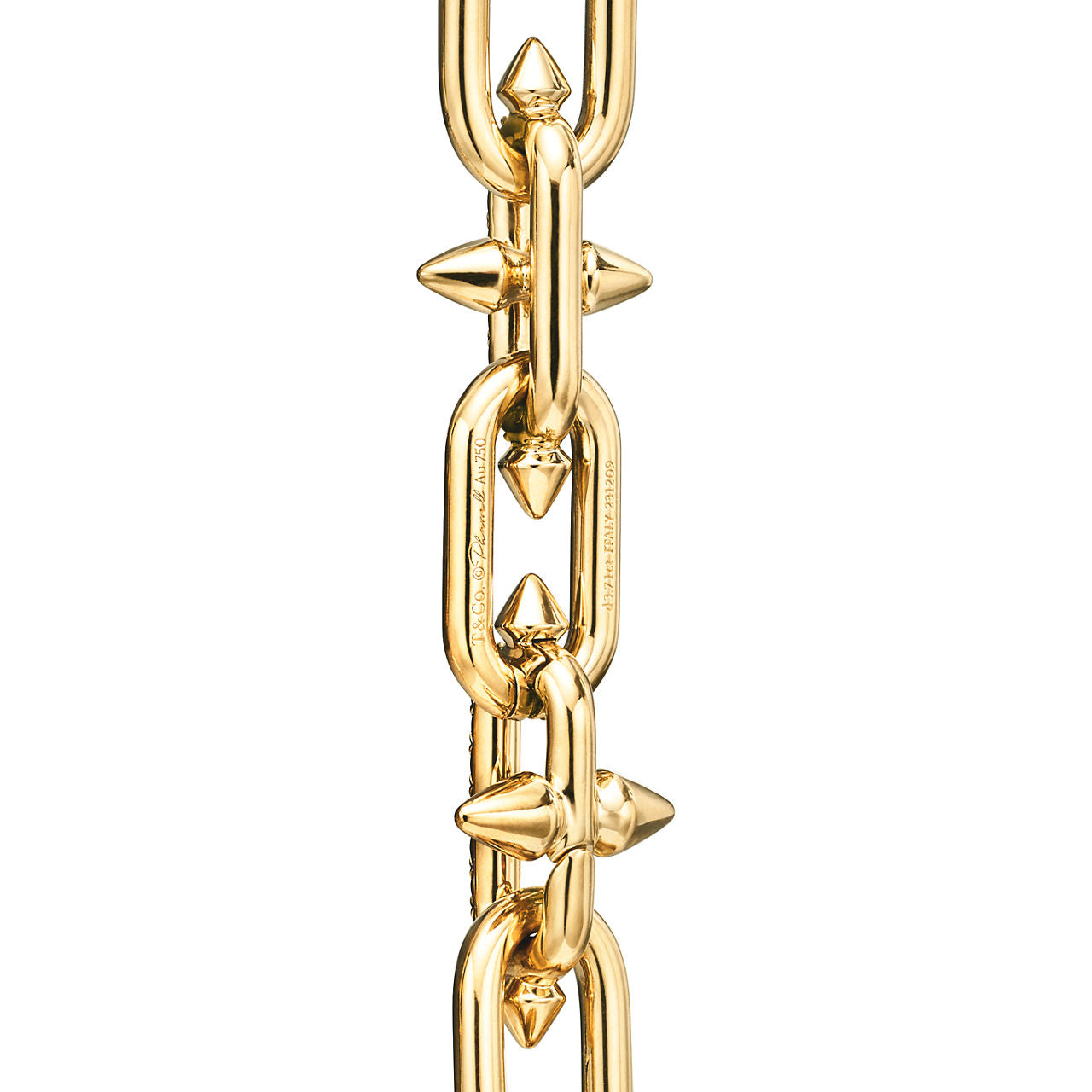 Collier en or jaune 18 carats et diamants