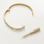 Bracelet LOVE, modèle classique, pavé, 10 diamants