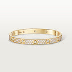 Bracelet LOVE, modèle classique, pavé, 10 diamants
