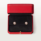 Puces d'oreilles Cartier d'Amour, 2 diamants taille brillant, petit modèle