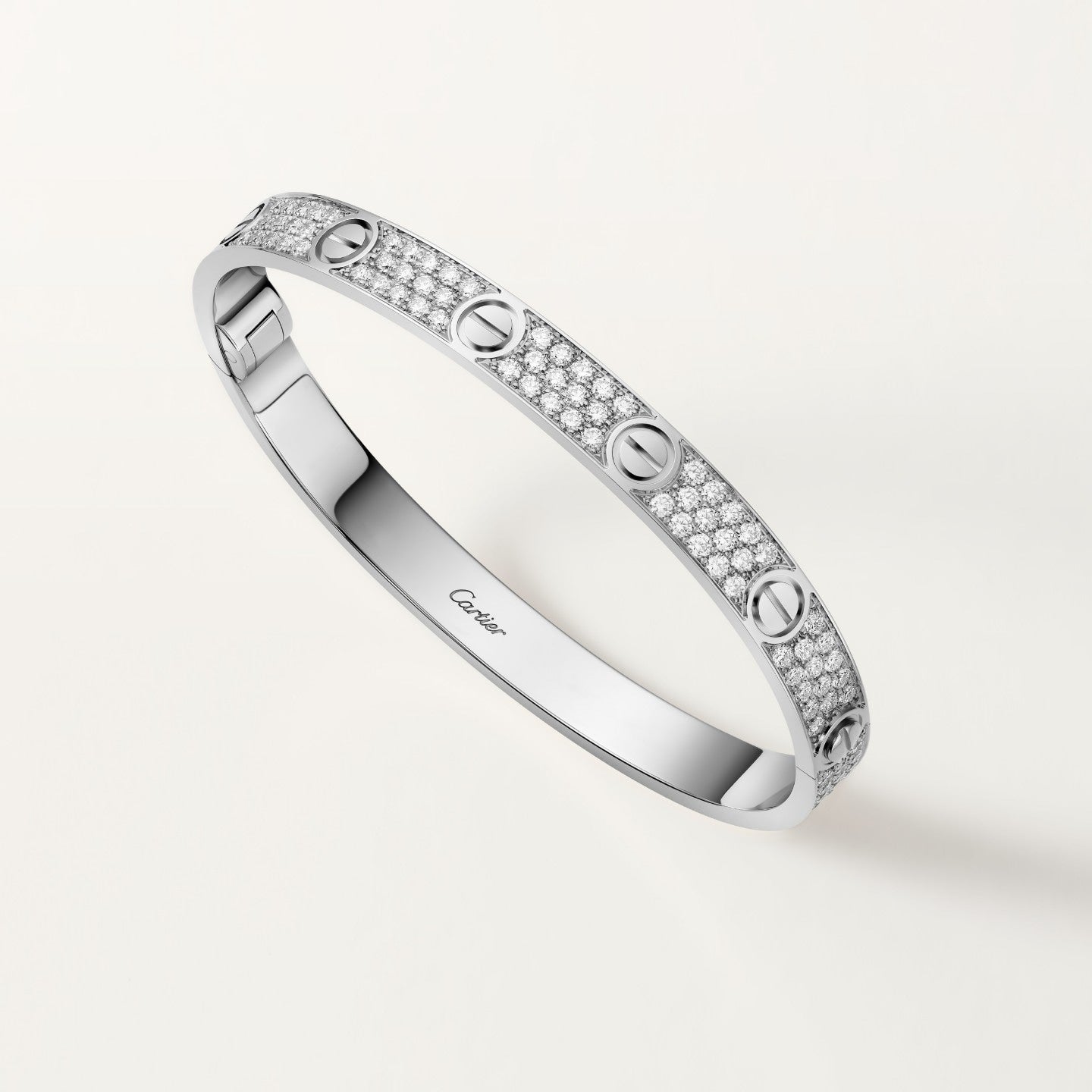 Bracelet LOVE, modèle classique, pavé