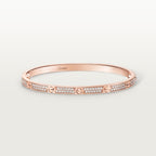 Bracelet LOVE, petit modèle, pavé