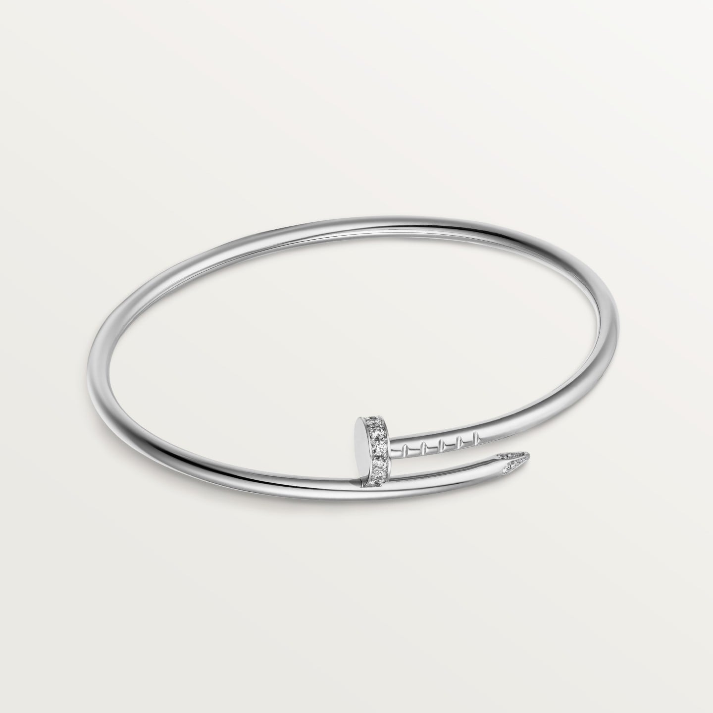 Bracelet Juste un Clou, petit modèle, diamants