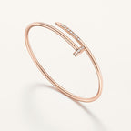 Bracelet Juste un Clou, petit modèle, diamants serti inversé