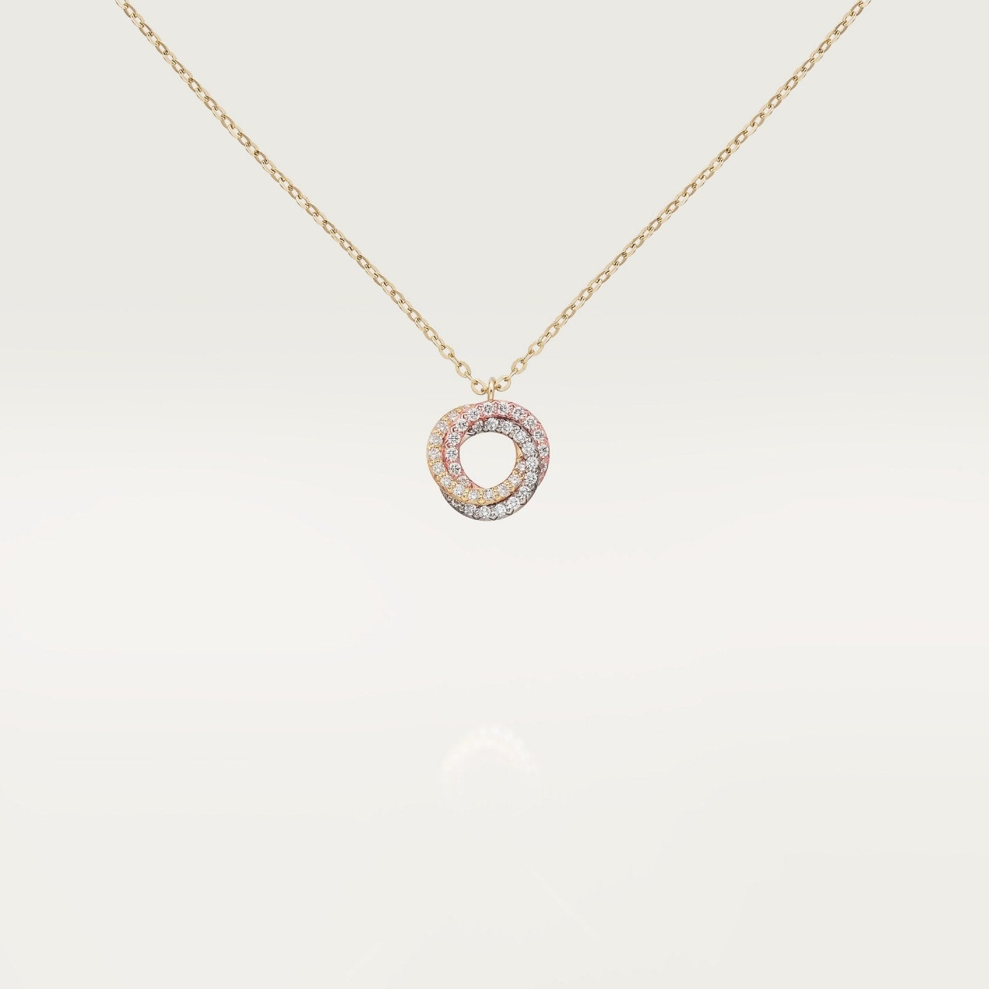 Pendentif Trinity, pavé