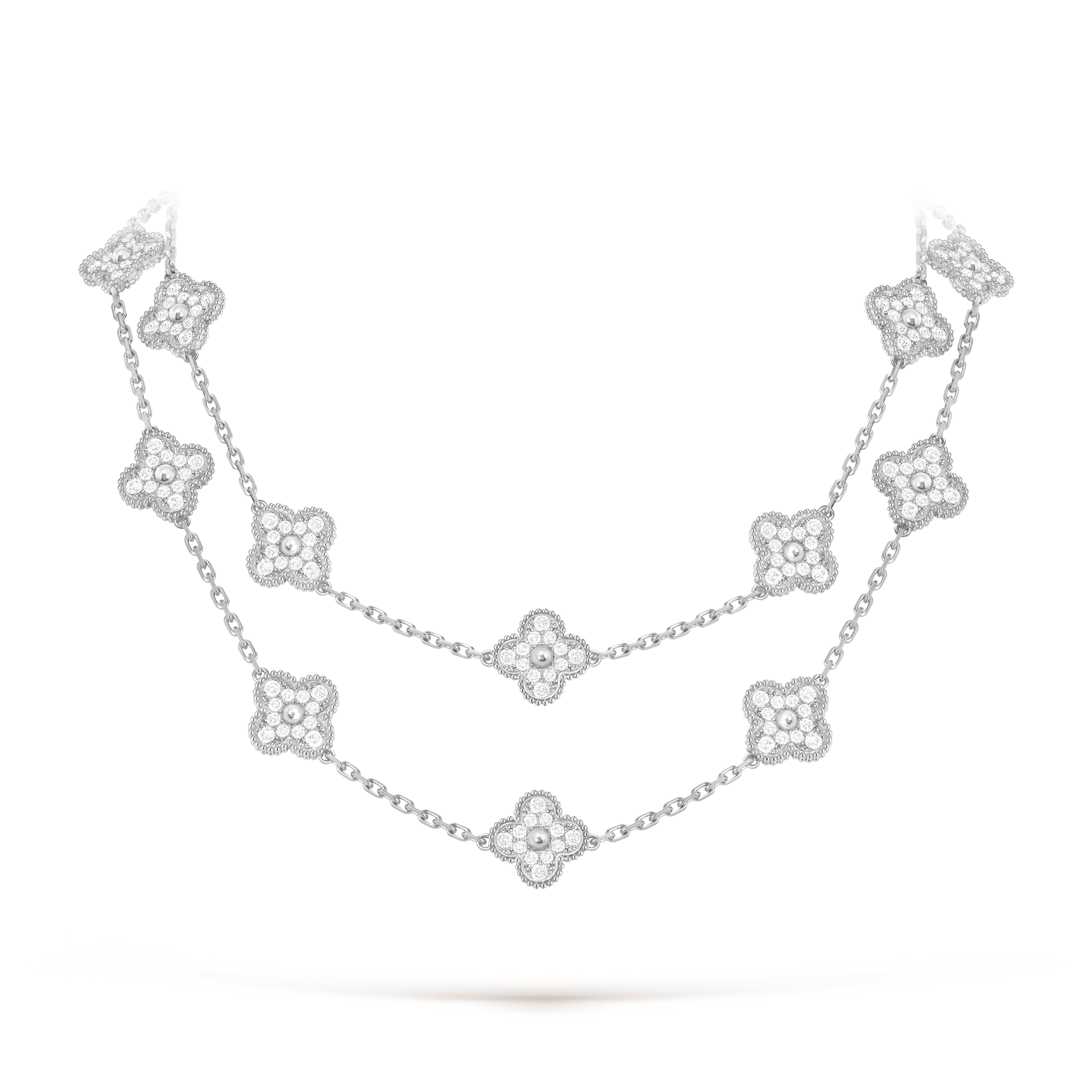 Sautoir Vintage Alhambra 20 motifs