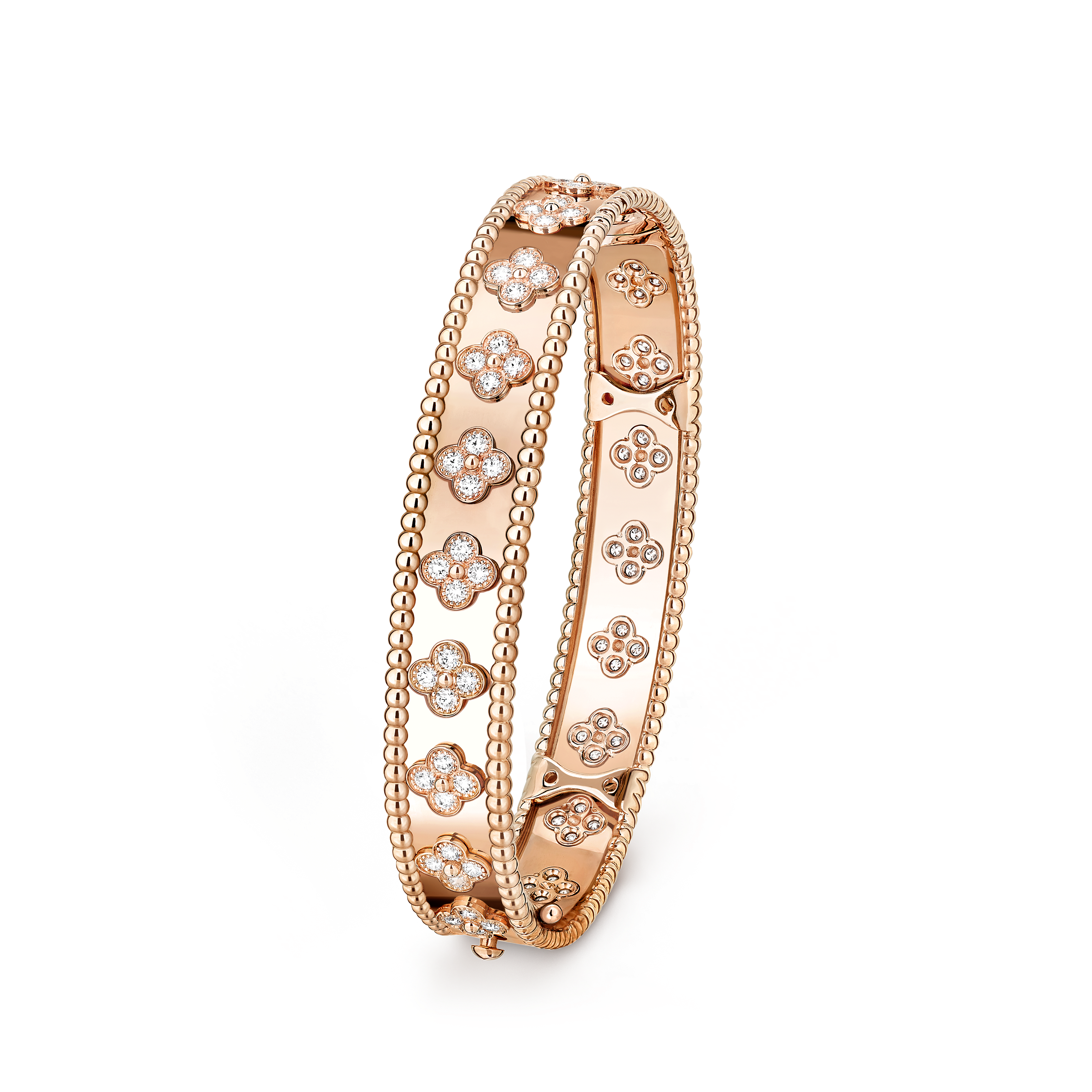 Bracelet Perlée trèfles