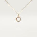 Pendentif Trinity, diamant taille brillant