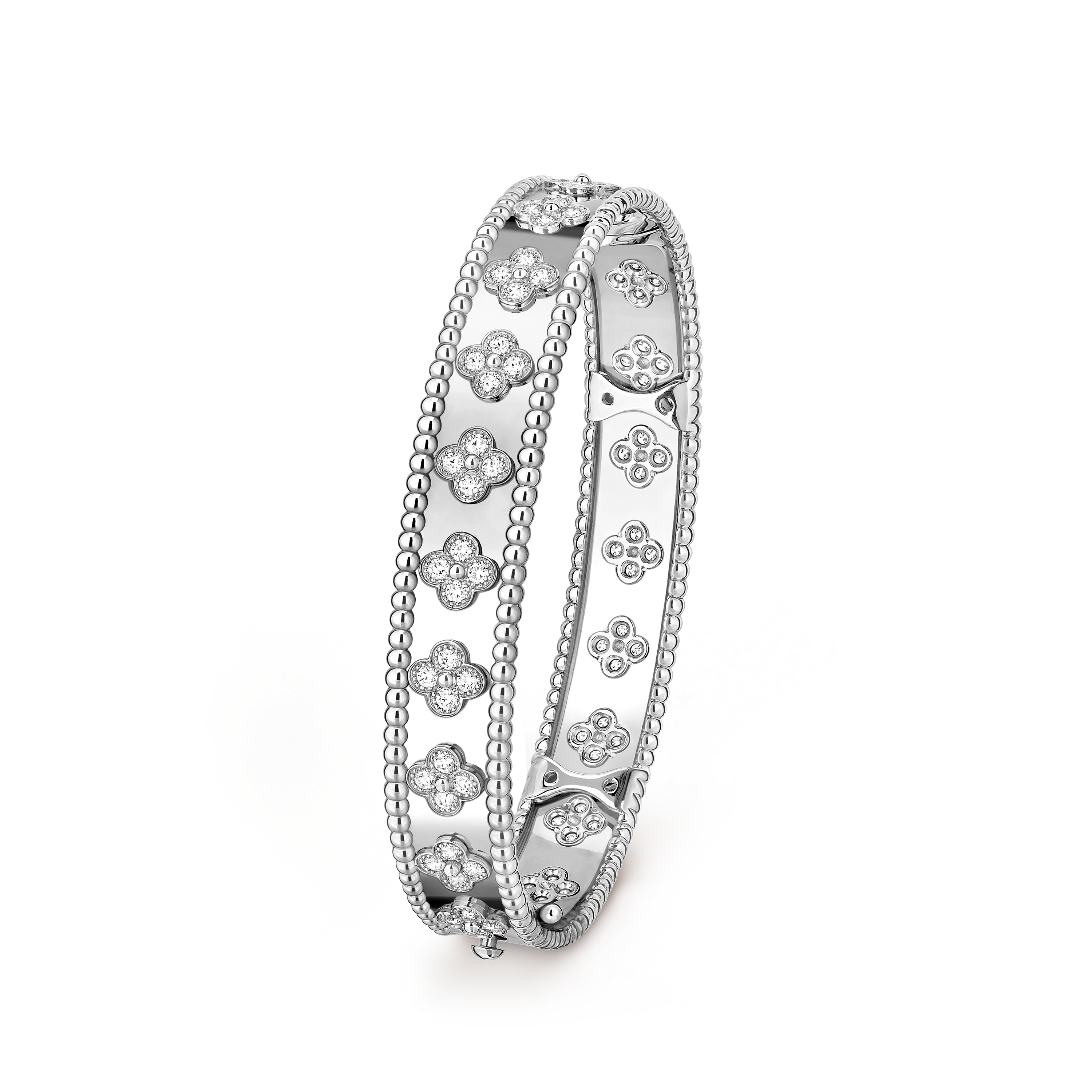 Bracelet Perlée trèfles