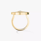 Bague malachite Lucky Eye