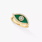 Bague malachite Lucky Eye