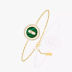 Bracelet malachite Lucky Move PM