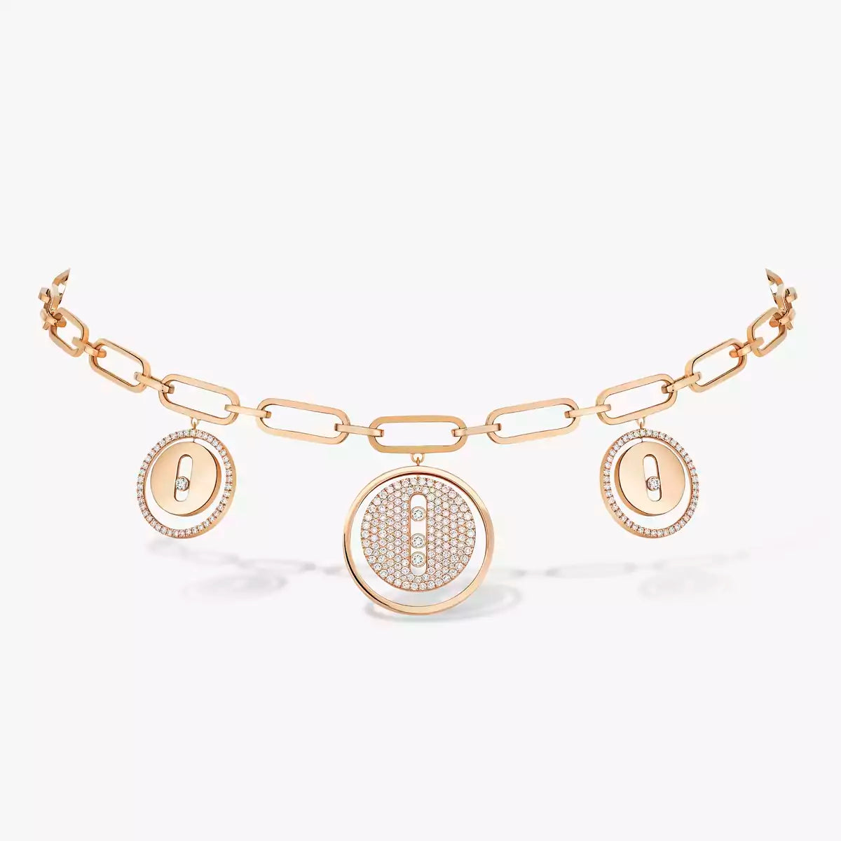 Collier choker charms Lucky Move