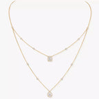 Collier 2 rangs My Twin 0,40ct x2