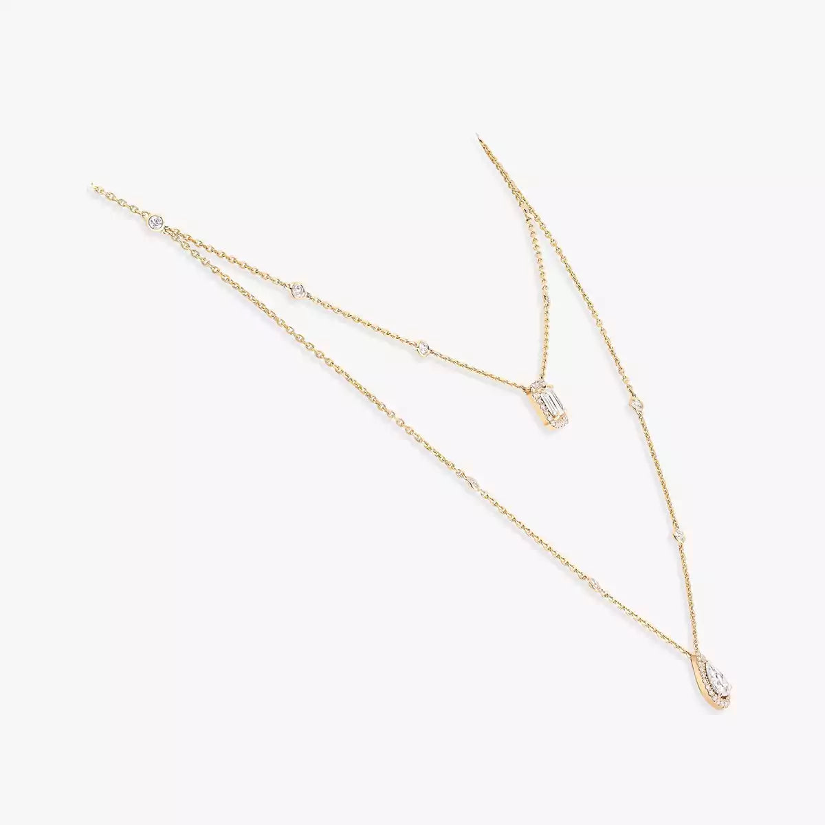 Collier 2 rangs My Twin 0,40ct x2