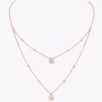 Collier 2 rangs My Twin 0,40ct x2