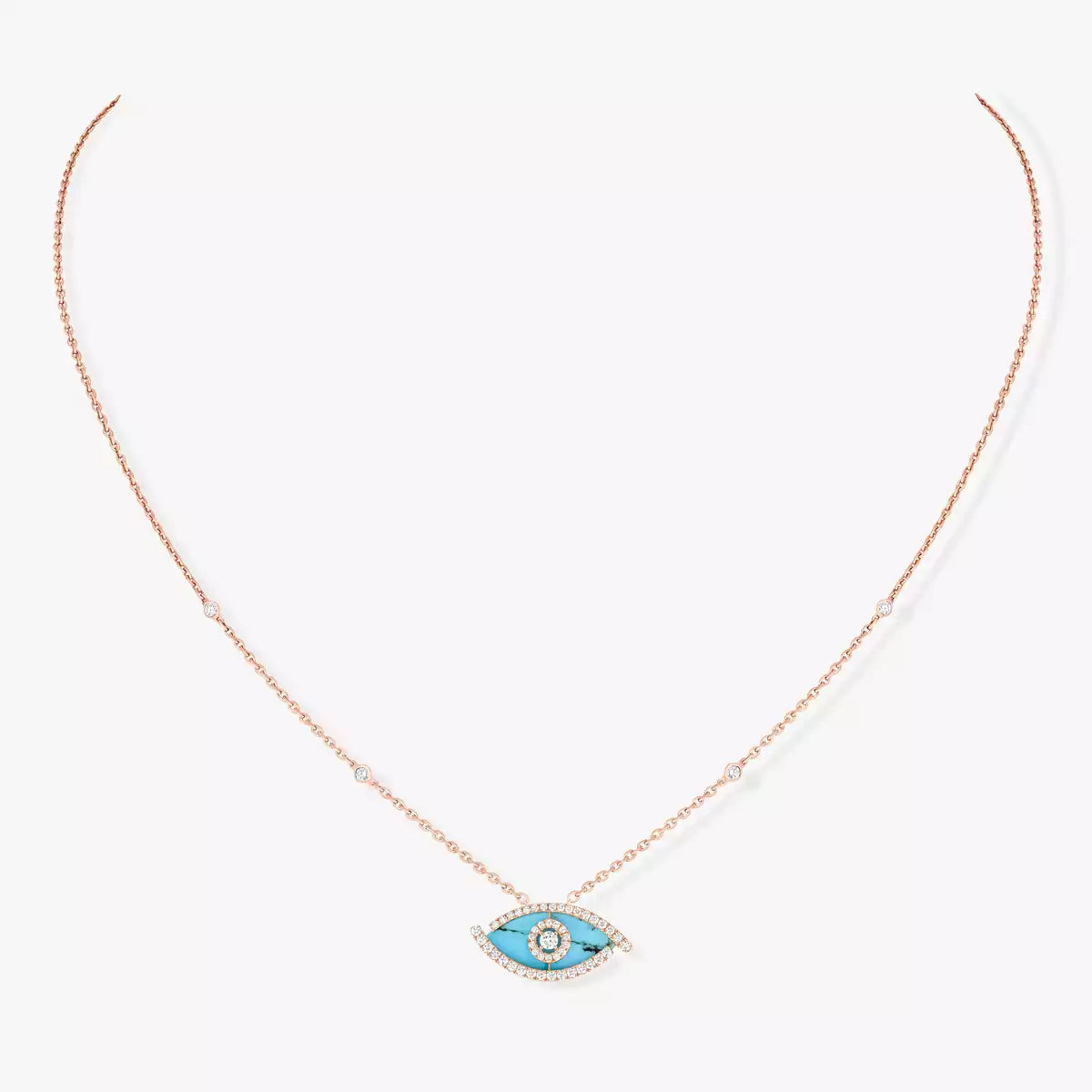 Collier turquoise Lucky Eye