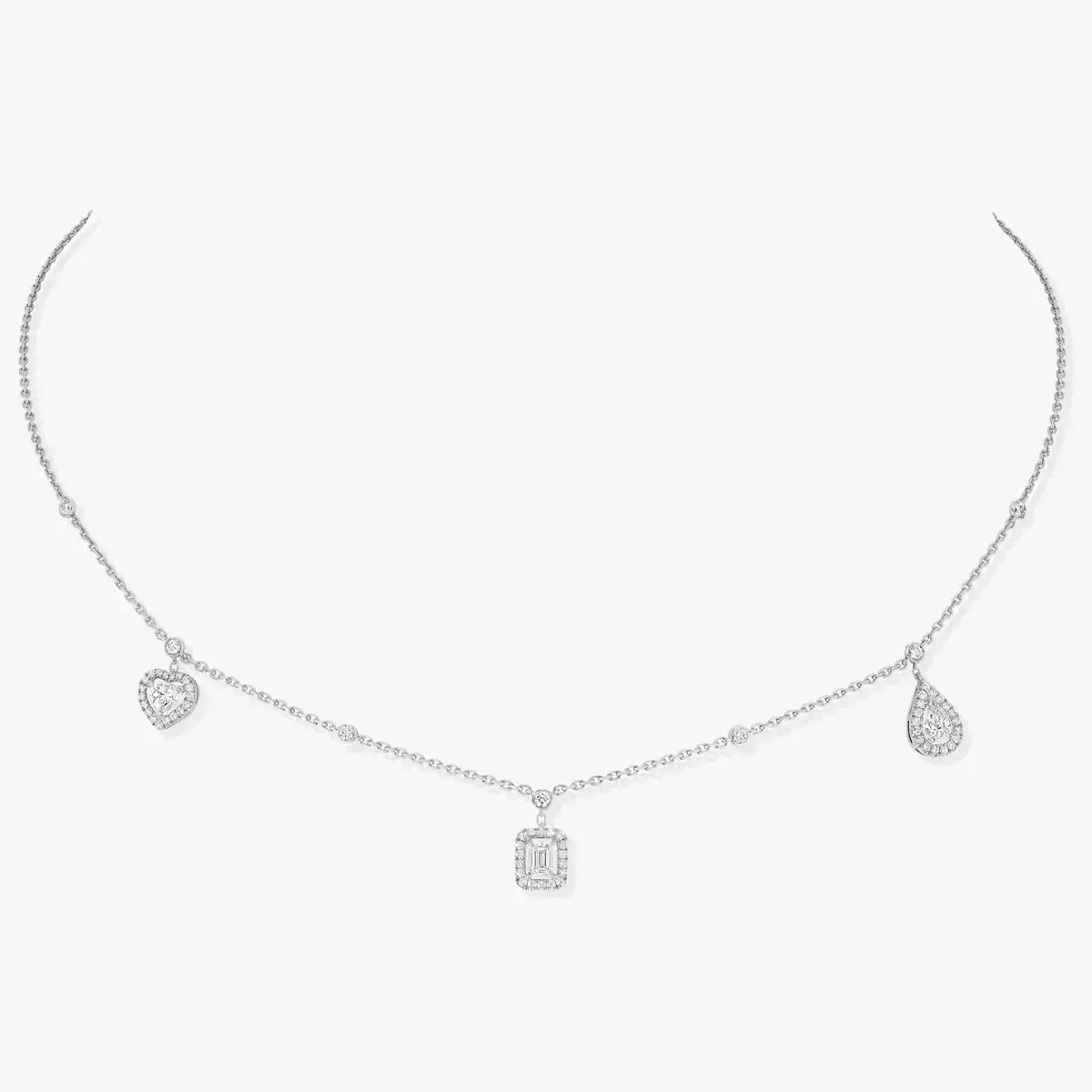 Collier trio My Twin 0,15ct x3