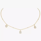 Collier trio My Twin 0,15ct x3