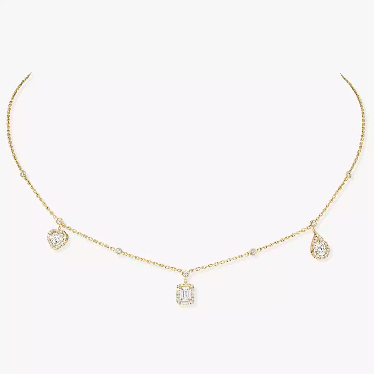 Collier trio My Twin 0,15ct x3