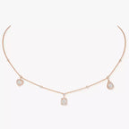 Collier trio My Twin 0,15ct x3