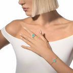Bague turquoise Lucky Move PM