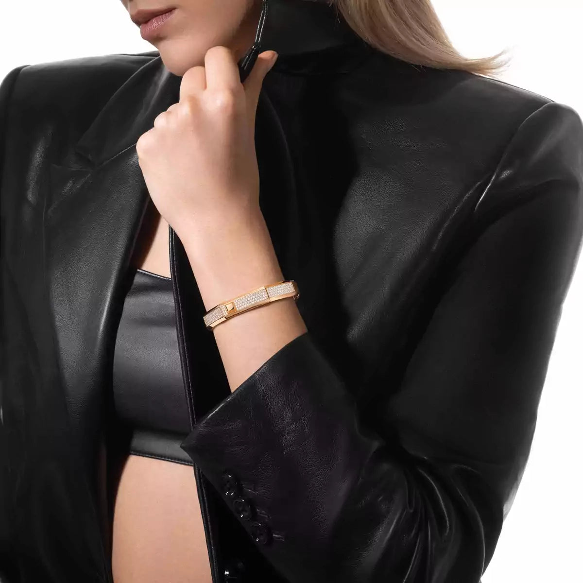 Bracelet pavé Moderniste GM