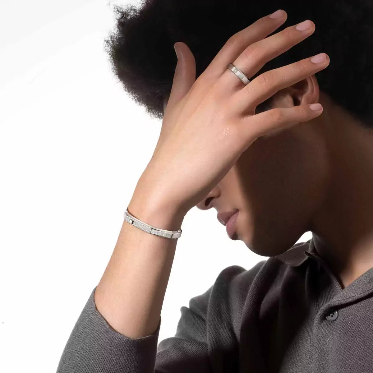 Bracelet pavé Moderniste MM