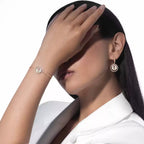 Bracelet nacre blanche Lucky Move PM