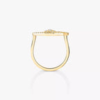 Bague pavée Lucky Eye
