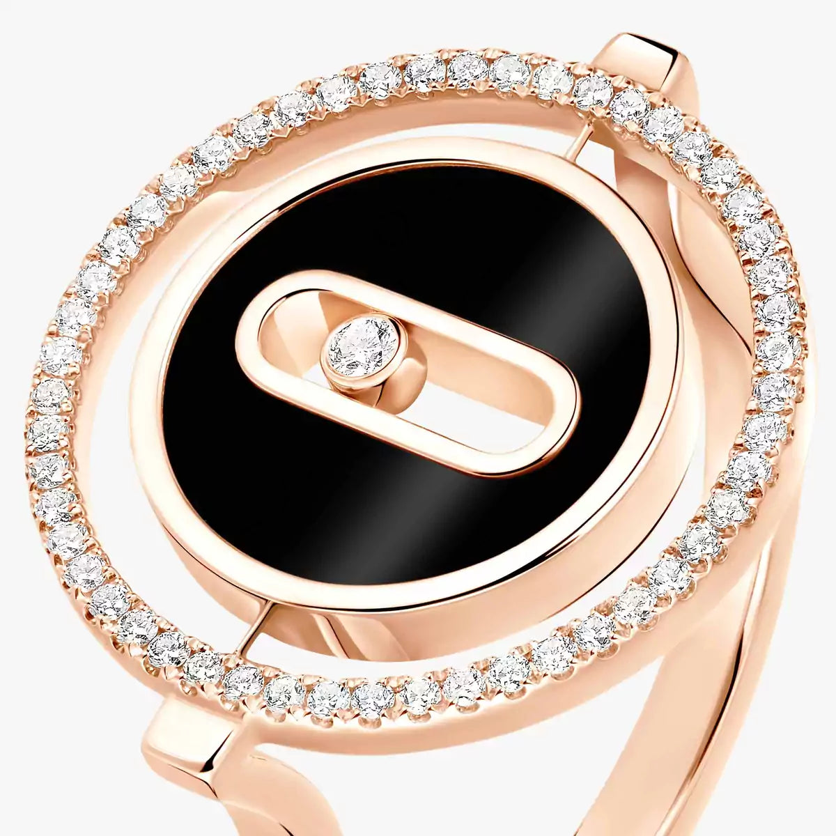 Bague onyx Lucky Move PM