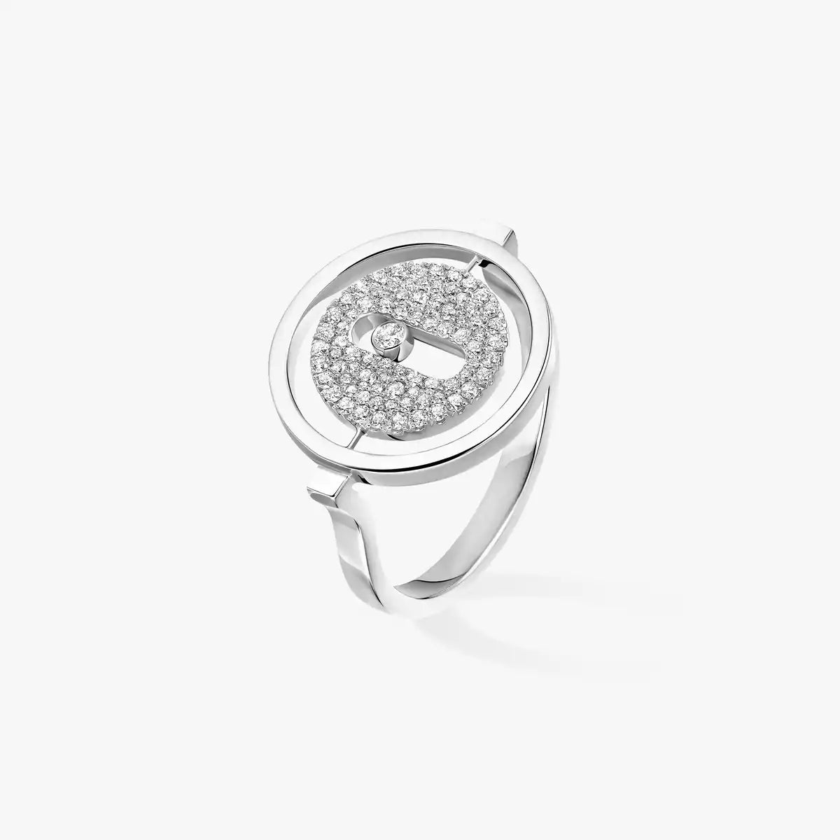 Bague pavée Lucky Move PM
