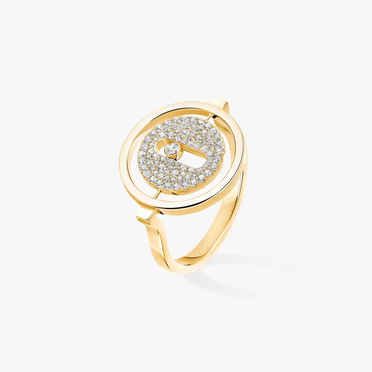 Bague pavée Lucky Move PM