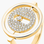 Bague pavée Lucky Move PM