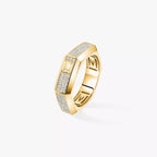 Bague pavée Moderniste MM
