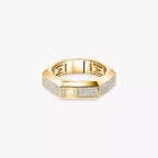 Bague pavée Moderniste MM