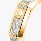 Bague pavée Moderniste MM
