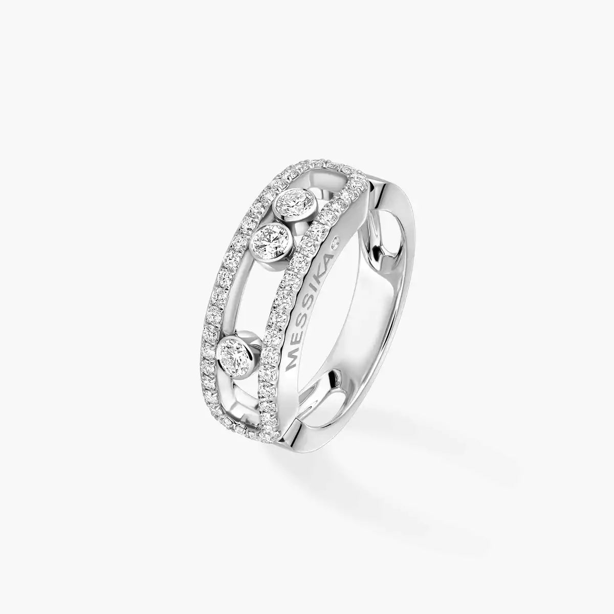 Bague pavée Move Classique